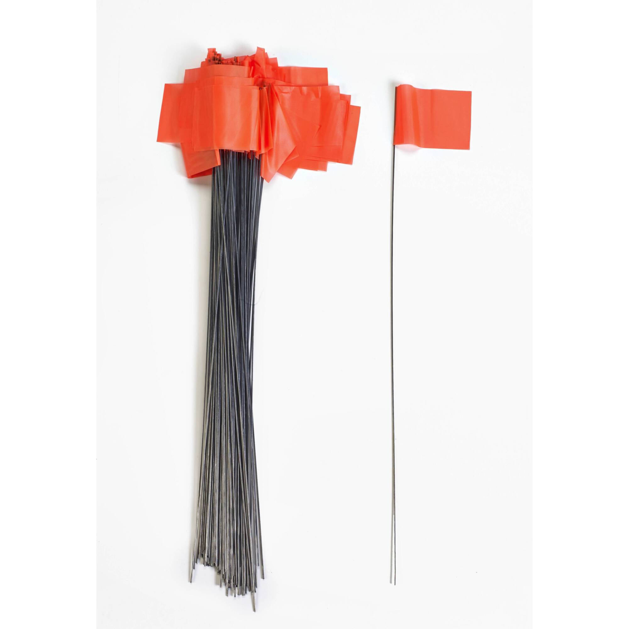 Mutual Industries 15901-145-4 4" X 5" X 30" Wire Glo Orange 1000/Box